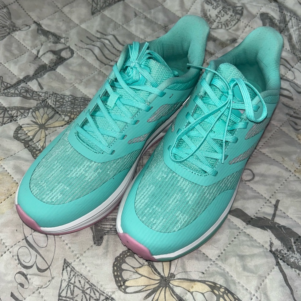 Avia Green Sneakers Low-Top Lace-Up Design